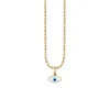 Gold & Enamel Medium Eye Charm