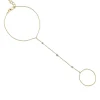 Gold & Enamel Mini Eye Princess Bracelet
