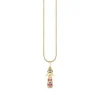 Gold & Ruby Tiny Evelin Doll Charm