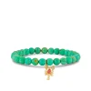 Gold Diamond & Ruby Lobster on Turquoise