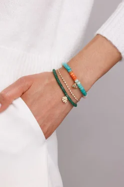 Gold Emerald & Sapphire Iconography Cluster on Opal