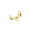 Gold Stacking V Ring
