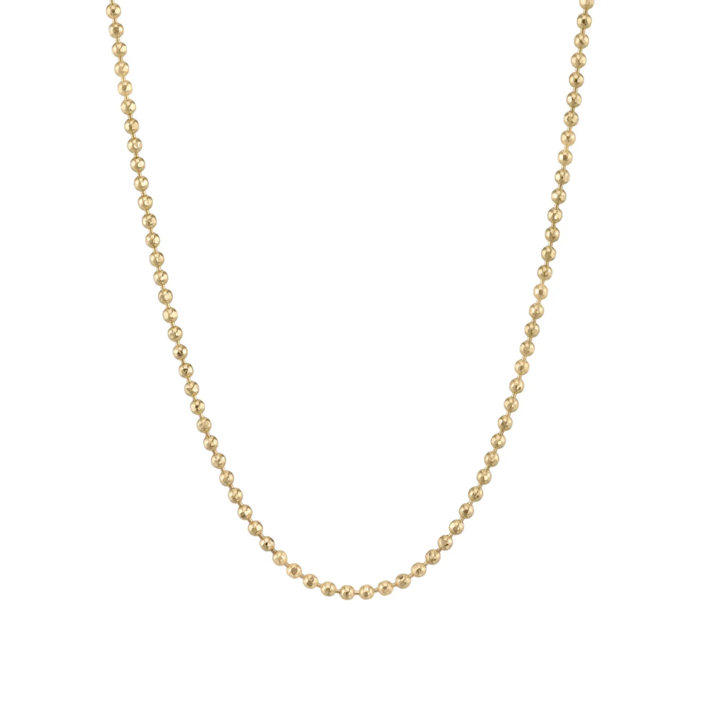 14k Gold Heavy Ball Chain