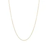 14k Gold Lightweight Square Chain