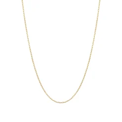 14k Gold Lightweight Square Chain