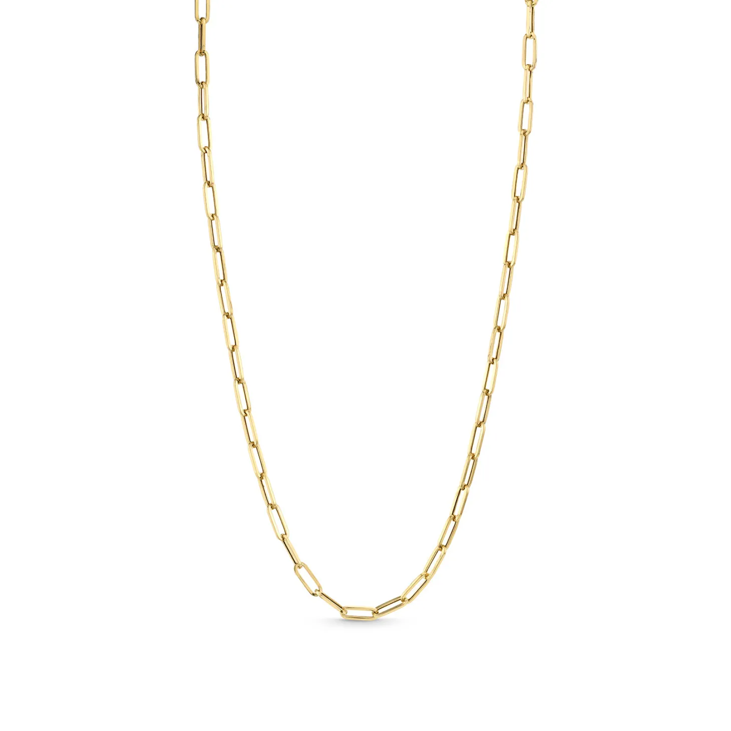 14k Gold Paperclip Chain