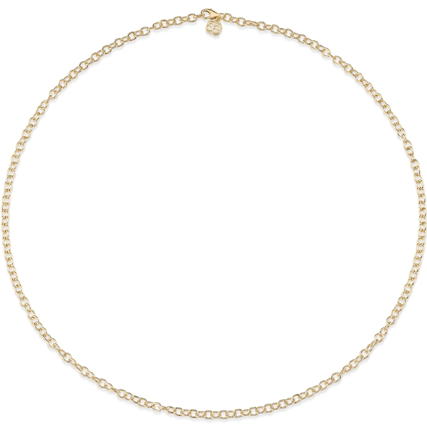 14k Gold Small Oval Link Chain