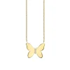 Kids Collection Gold & Diamond Butterfly Necklace