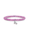 Kids Collection Gold & Diamond Roller Skate on Light Pink Sapphire