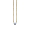 Kids Collection Gold & Diamond Flower Necklace