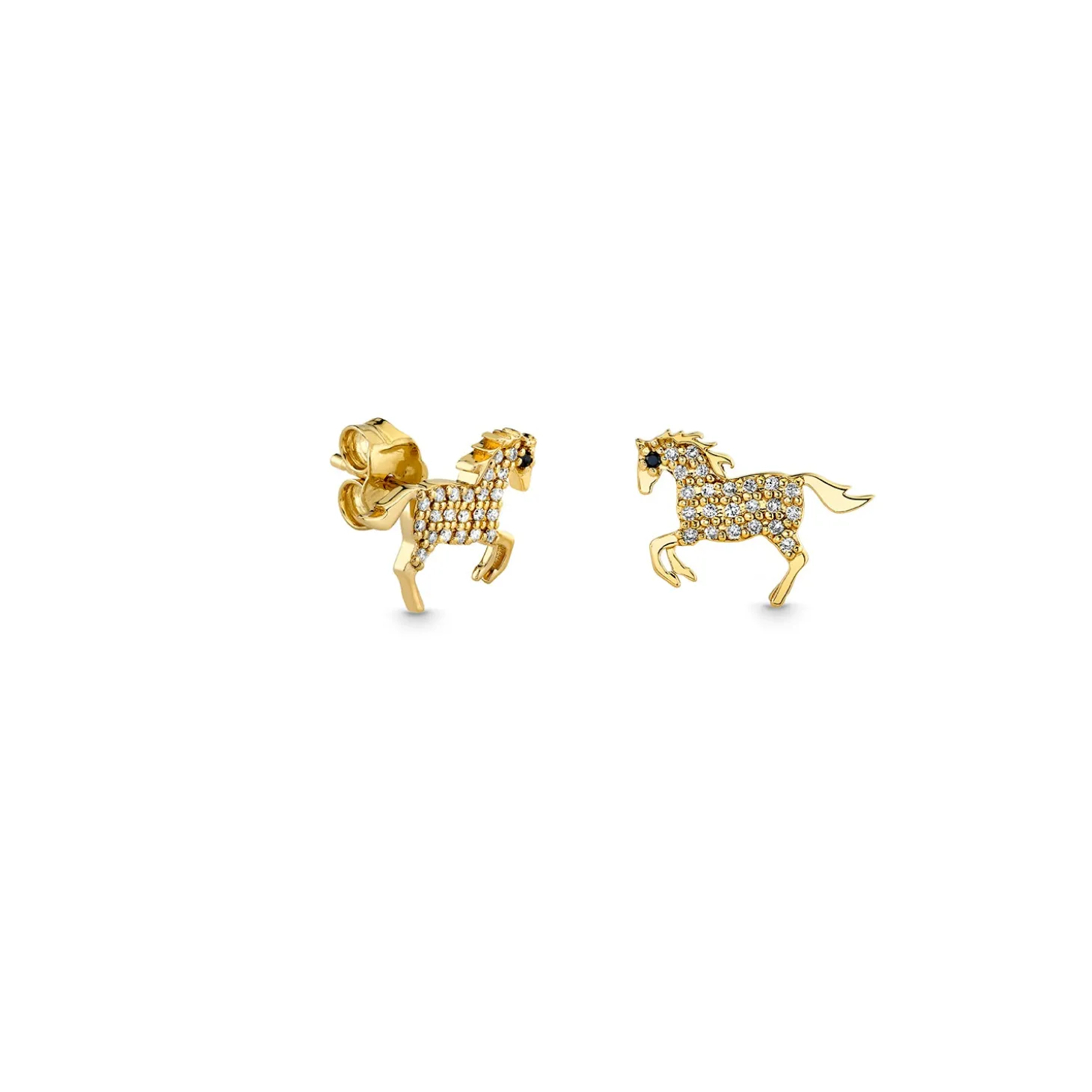 Kids Collection Gold & Diamond Horse Stud