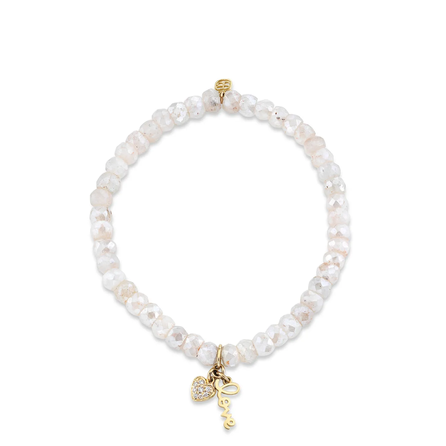 Kids Collection Gold & Diamond Love & Heart on Grapolite