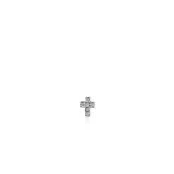 Kids Collection Gold & Diamond Mini Cross Stud