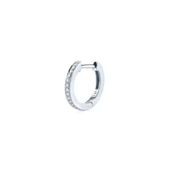 Kids Collection Gold & Diamond Huggie Hoops