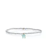 Kids Collection Gold & Enamel Chai on White Gold Beads