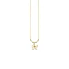 Kids Collection Gold & Enamel Mini Butterfly Charm Necklace