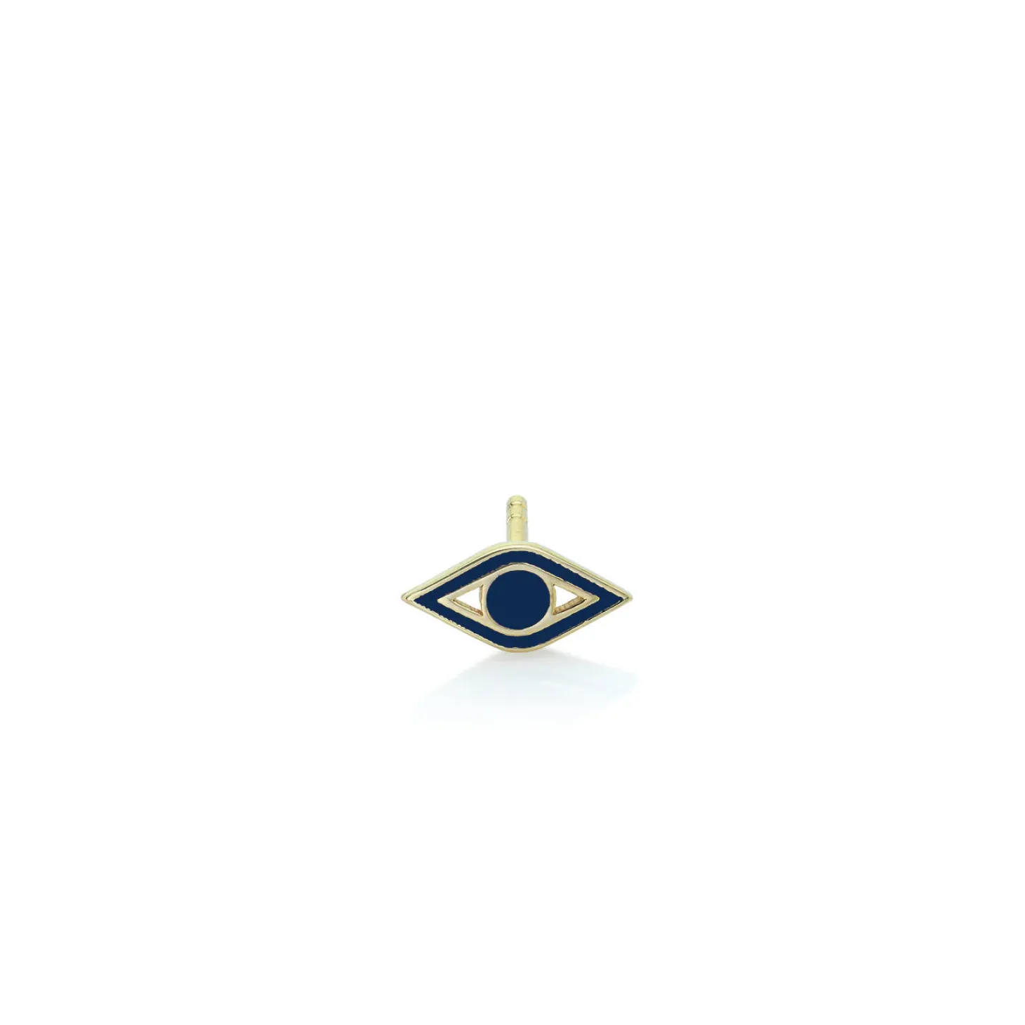 Kids Collection Gold & Enamel Mini Eye Stud