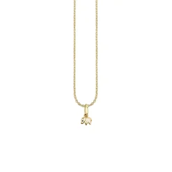 Kids Collection Gold & Enamel Mini Elephant Charm
