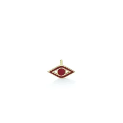 Kids Collection Gold & Enamel Mini Eye Stud