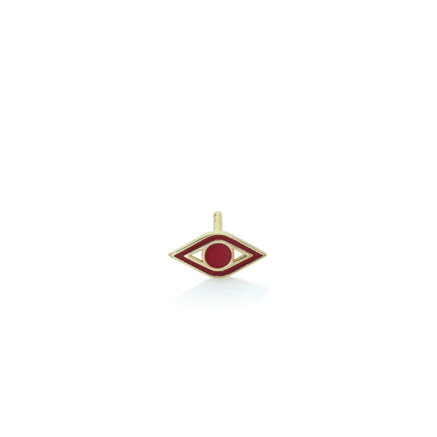 Kids Collection Gold & Enamel Mini Eye Stud