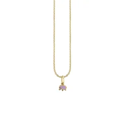 Kids Collection Gold & Enamel Mini Elephant Charm