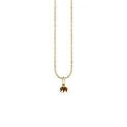 Kids Collection Gold & Enamel Mini Elephant Charm