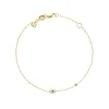 Kids Collection Gold Enamel Mini Eye Bracelet