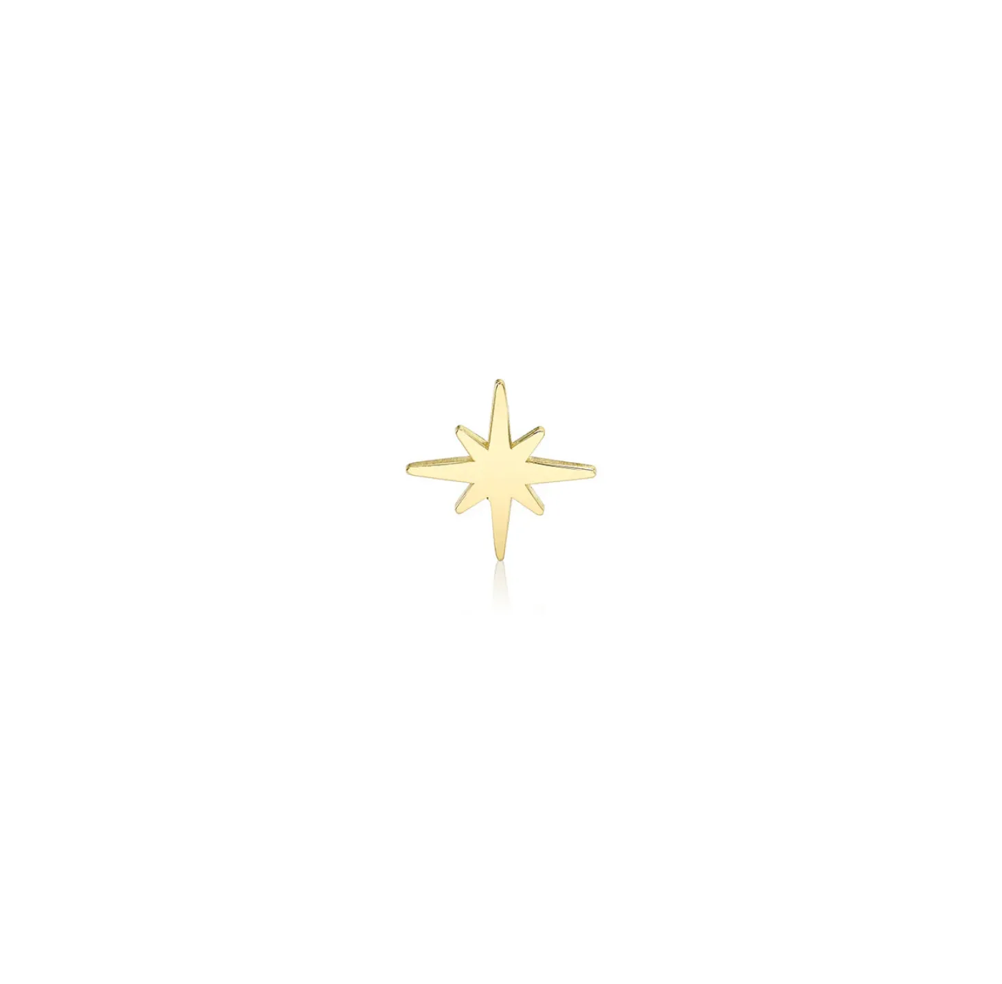 Kids Collection Pure Gold Tiny Starburst Stud