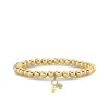 Men's Collection Gold & Diamond Luck & Protection on Gold Beads