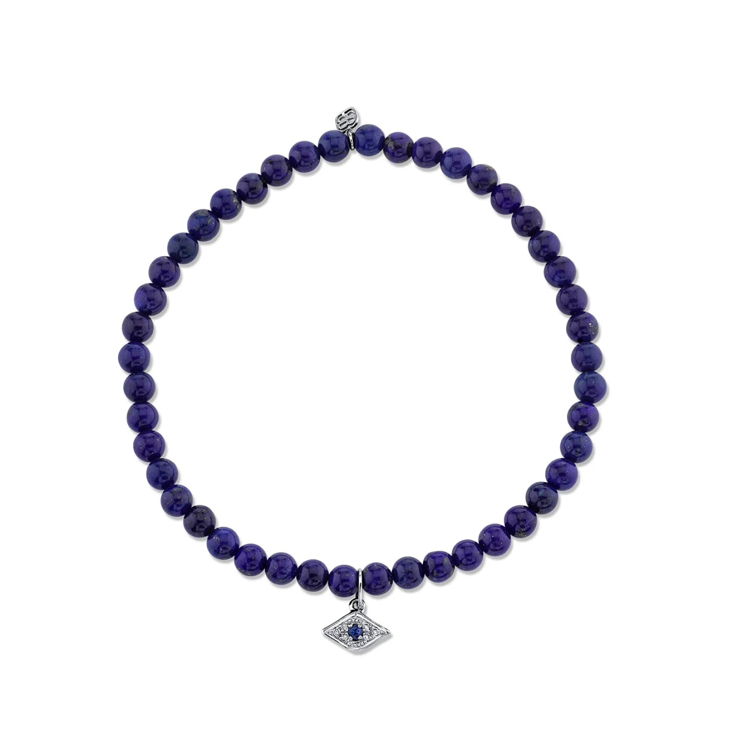 Men's Collection Gold & Diamond Eye on Lapis