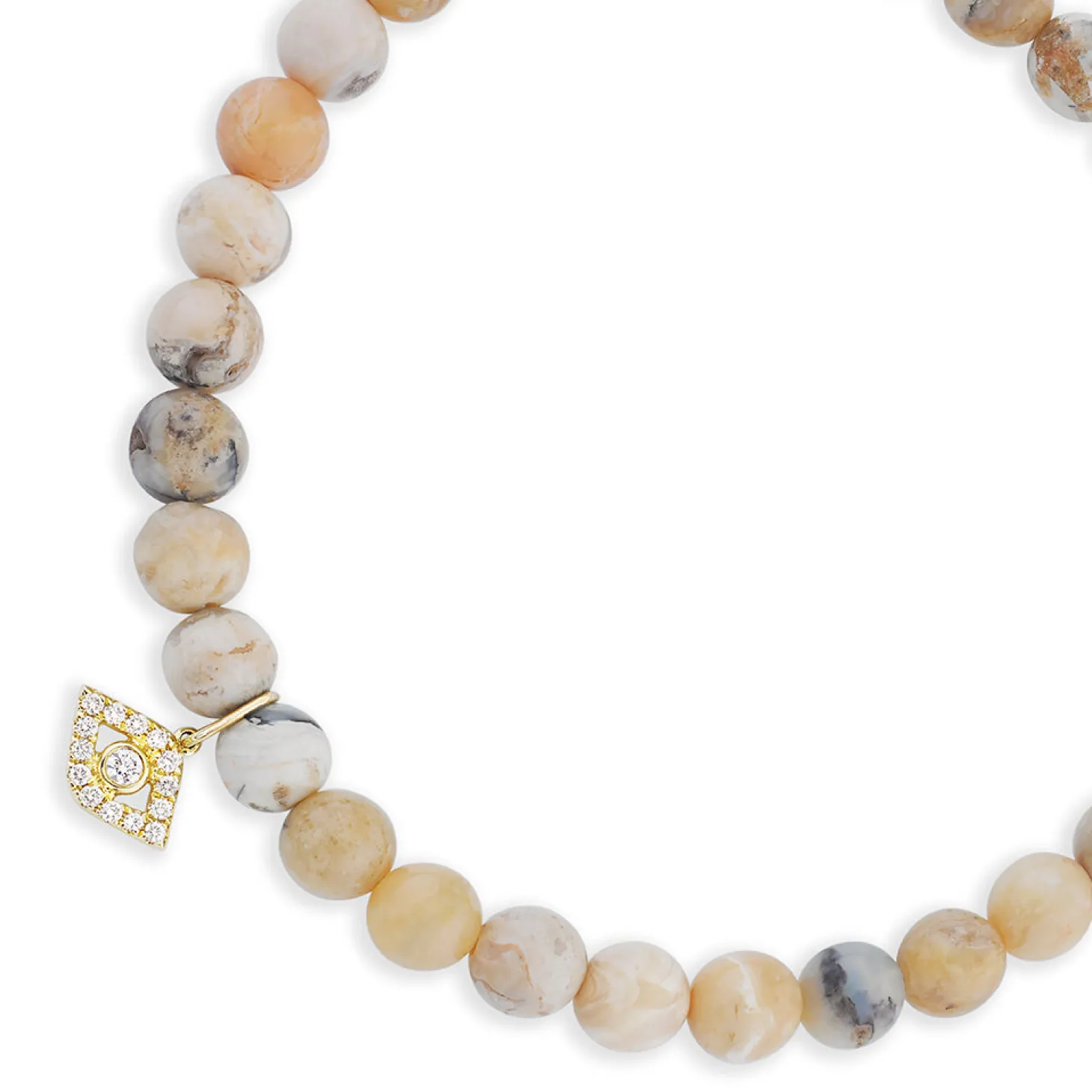 Men's Collection Gold & Diamond Eye on African Opal