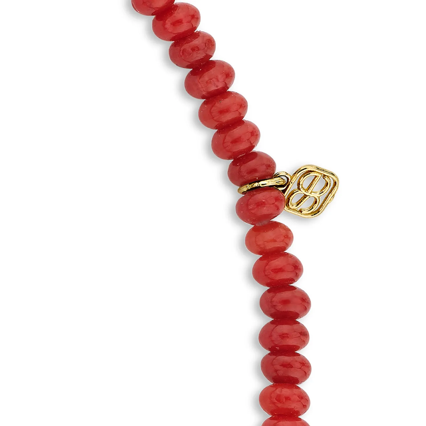 Men's Collection Gold & Diamond Sapphire Eye on Red Sea Bamboo