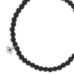 Men's Collection Gold & Diamond Eye on Onyx