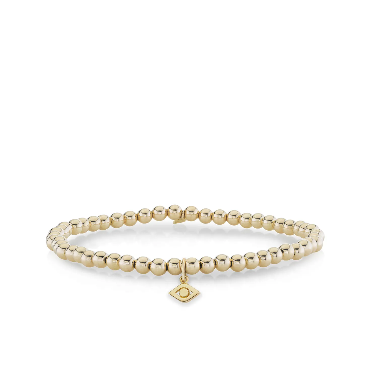 Men's Collection Pure Gold Eye on Gold Beads