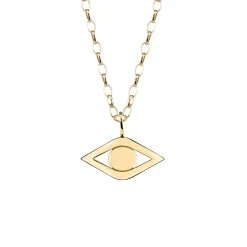 Men's Collection Pure Yellow Gold Eye Charm