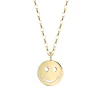 Pure Gold Happy Face Charm