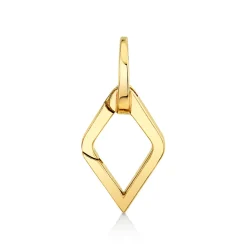 Pure Gold Large Eye Link Clip