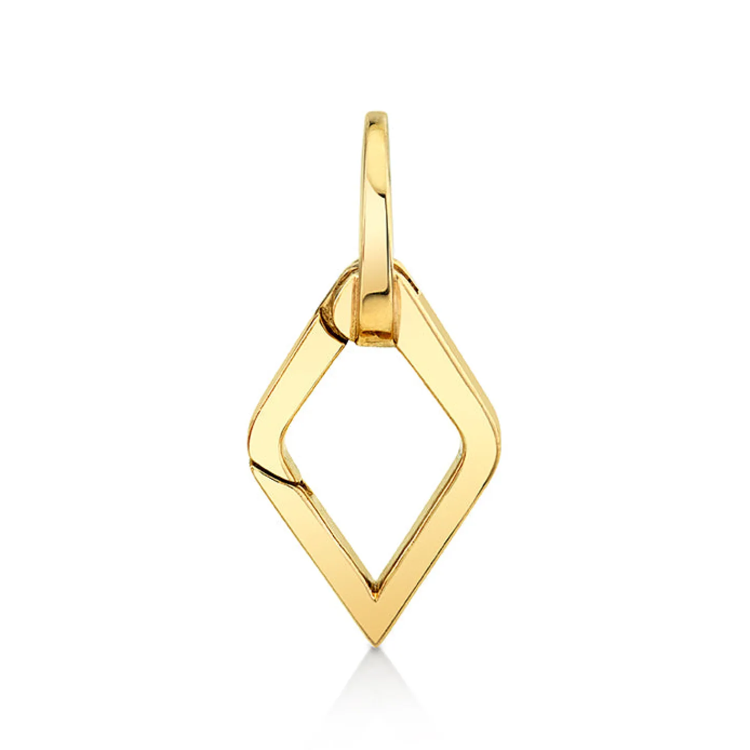 Pure Gold Large Eye Link Clip