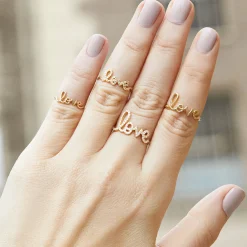 Pure Gold Love Ring