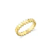 Pure Gold Marquise Eye Eternity Ring