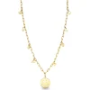 Pure Gold Multi-Charm Necklace