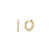 Pure Gold Small Huggie Hoops