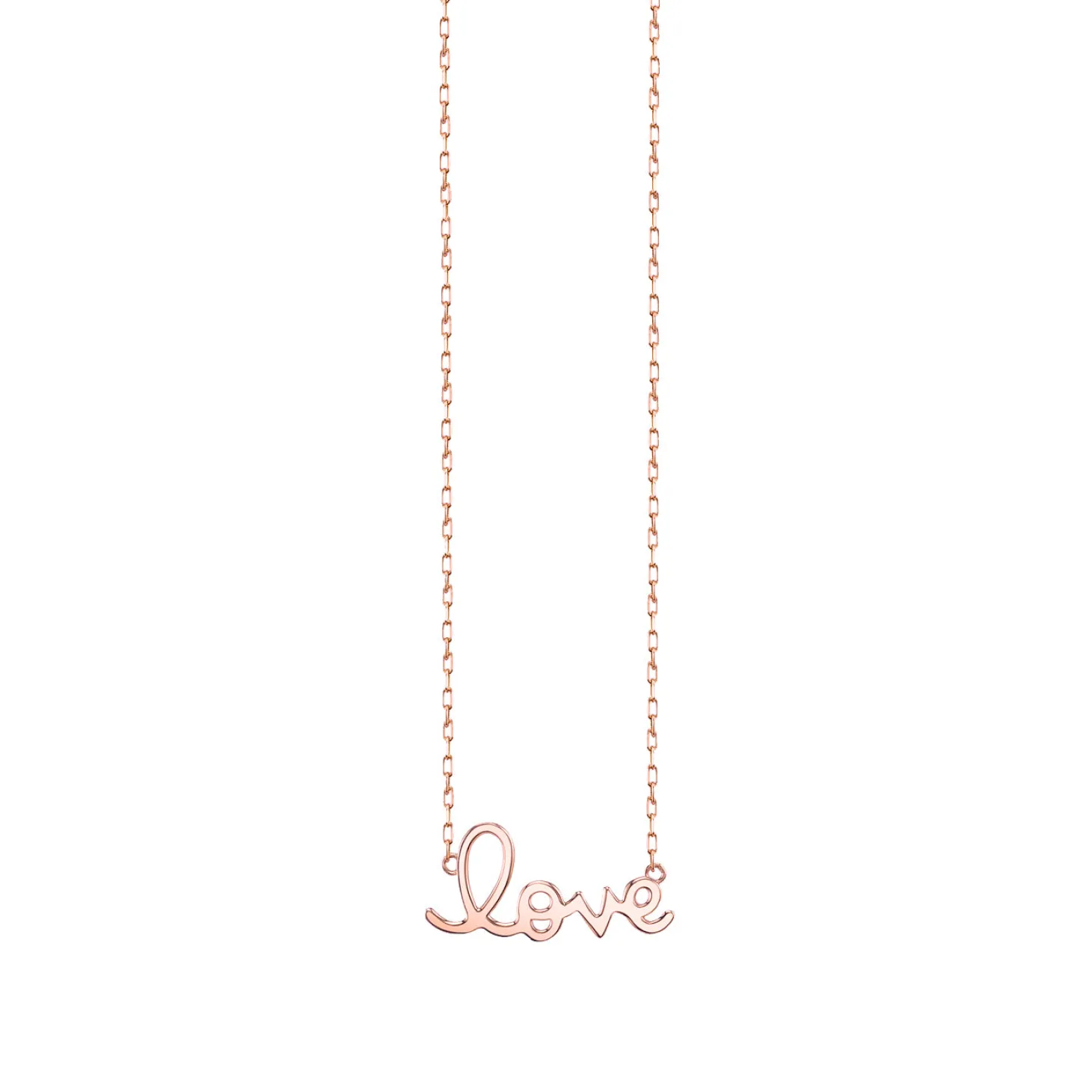 Pure Gold Small Love Necklace