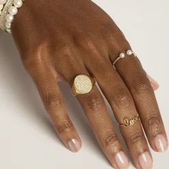 Pure Gold Small Love Ring