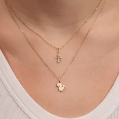Pure Gold Small Squirrel Charm