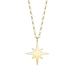 Pure Gold Starburst Charm