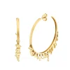 Pure Gold 20th Anniversary Icon Large Hoops