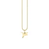 Pure Gold Tiny Hummingbird Charm