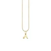 Pure Gold Tiny Initial Charm