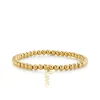 Pure Gold Tiny Love On Gold Beads